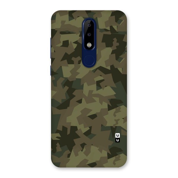 Army Abstract Back Case for Nokia 5.1 Plus