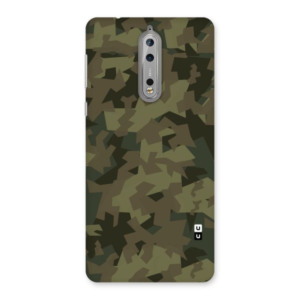 Army Abstract Back Case for Nokia 8