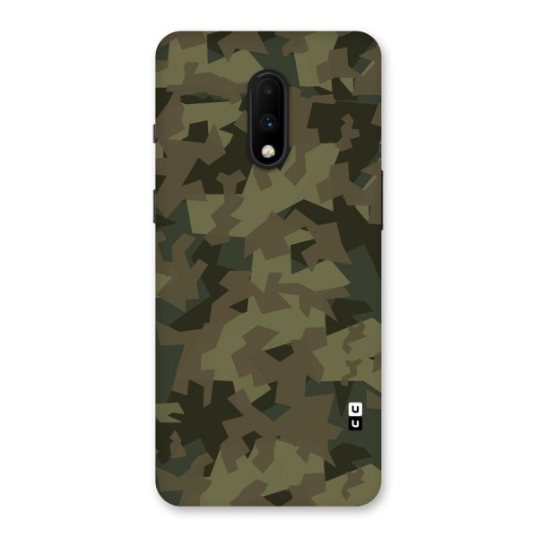 Army Abstract Back Case for OnePlus 7