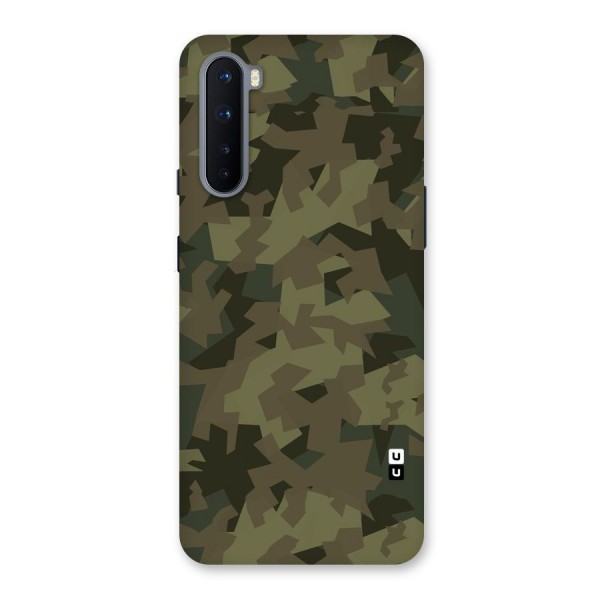 Army Abstract Back Case for OnePlus Nord