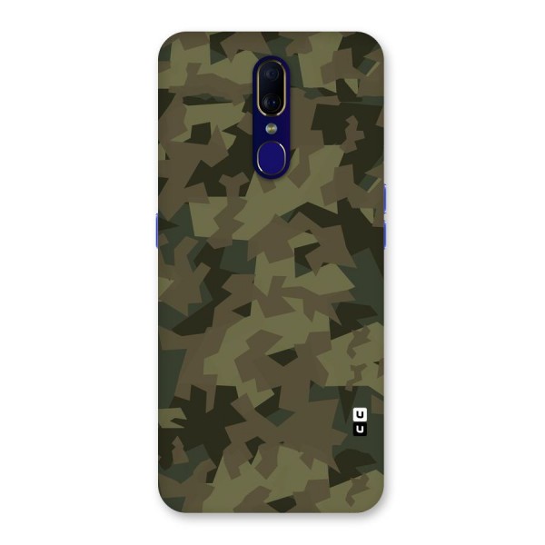 Army Abstract Back Case for Oppo A9