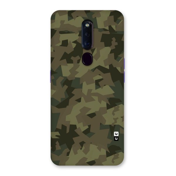 Army Abstract Back Case for Oppo F11 Pro
