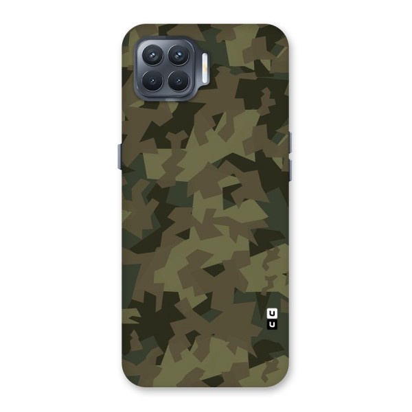 Army Abstract Back Case for Oppo F17 Pro