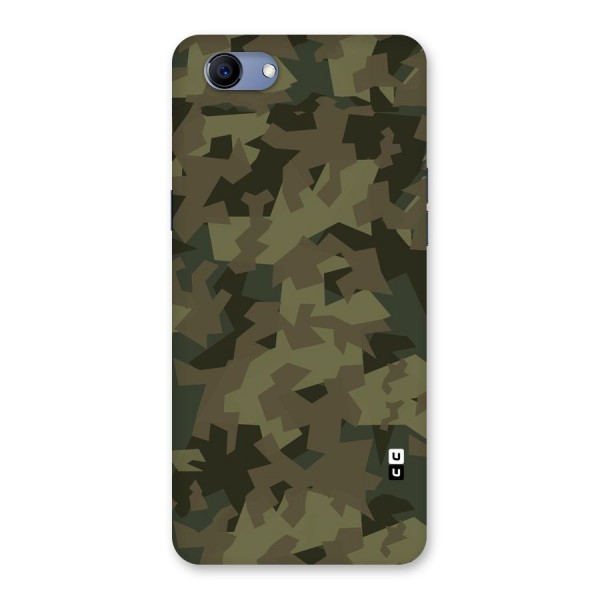 Army Abstract Back Case for Oppo Realme 1