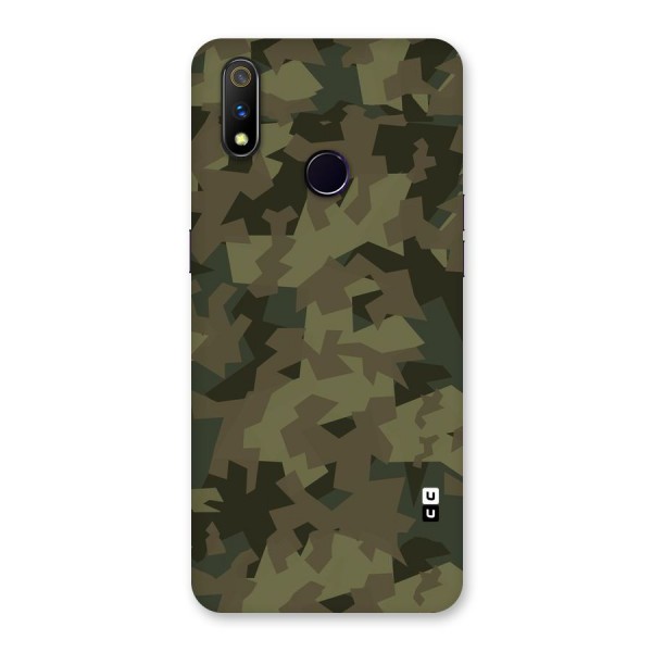 Army Abstract Back Case for Realme 3 Pro