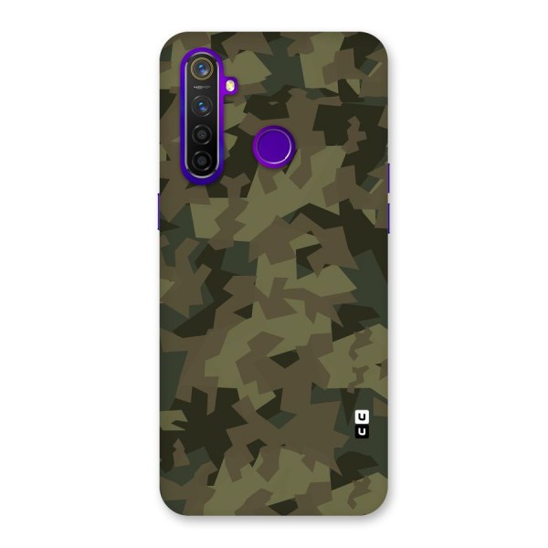Army Abstract Back Case for Realme 5 Pro