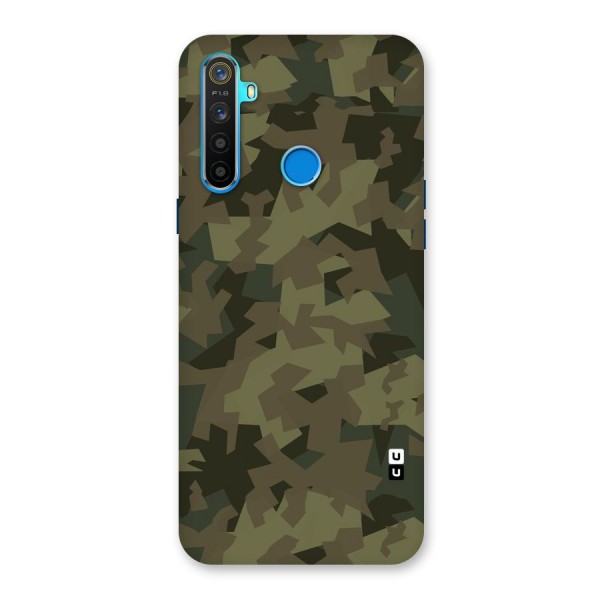 Army Abstract Back Case for Realme 5s