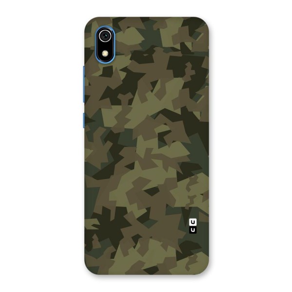 Army Abstract Back Case for Redmi 7A