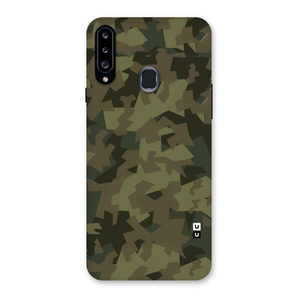 Army Abstract Back Case for Samsung Galaxy A20s