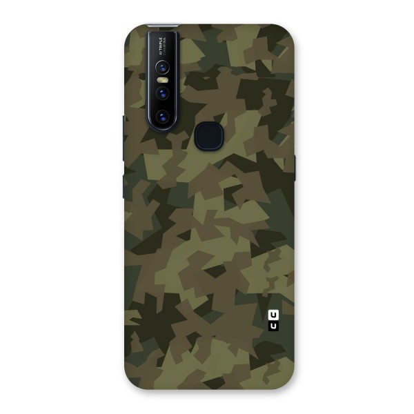 Army Abstract Back Case for Vivo V15