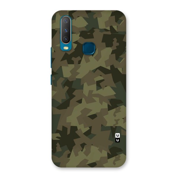 Army Abstract Back Case for Vivo Y17