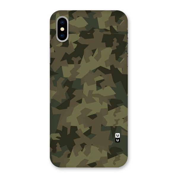 Army Abstract Back Case for iPhone XS