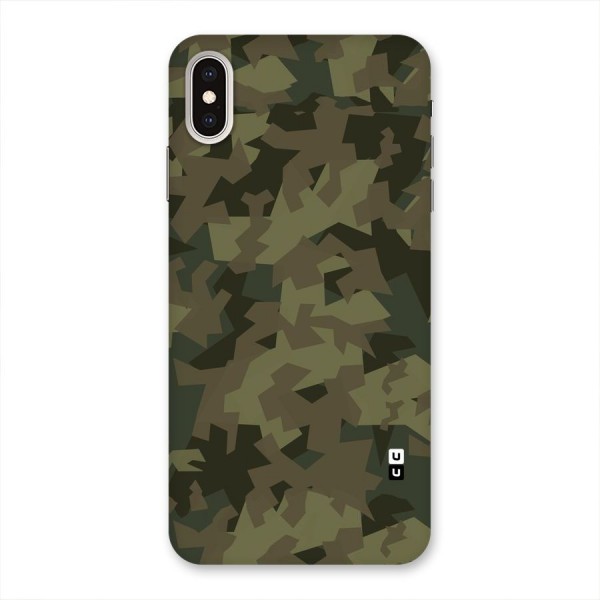 Army Abstract Back Case for iPhone XS Max