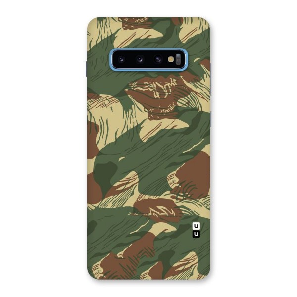 Army Design Back Case for Galaxy S10 Plus