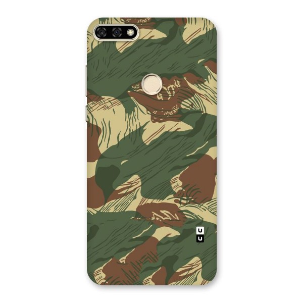 Army Design Back Case for Honor 7A