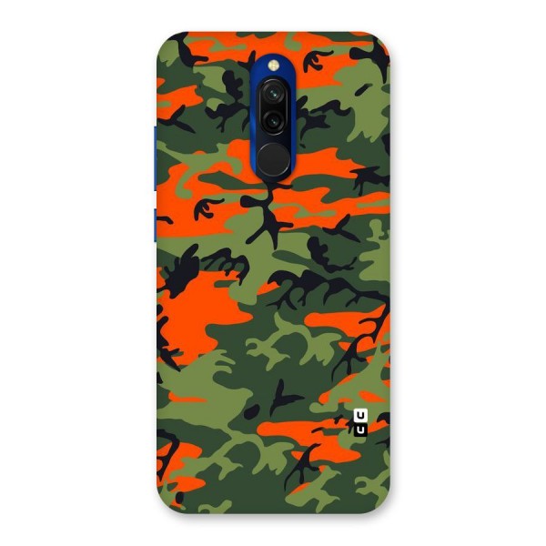 Army Pattern Back Case for Redmi 8