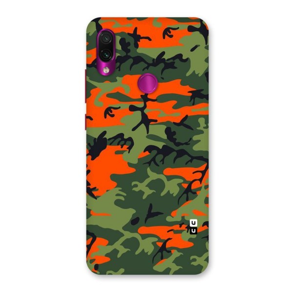 Army Pattern Back Case for Redmi Note 7 Pro