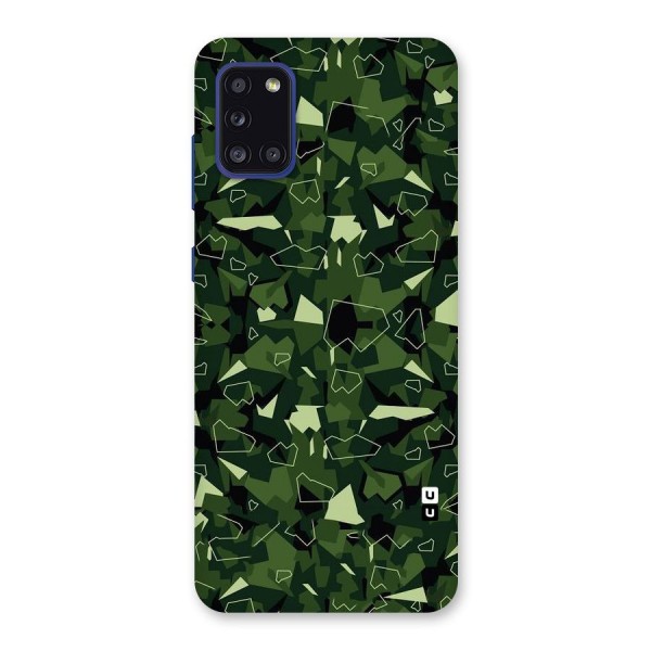 Army Shape Design Back Case for Galaxy A31