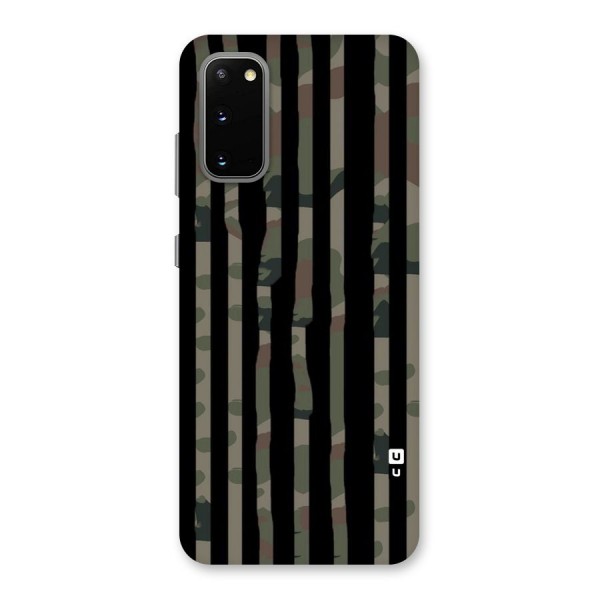 Army Stripes Back Case for Galaxy S20