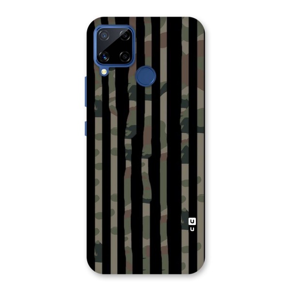 Army Stripes Back Case for Realme Narzo 30A