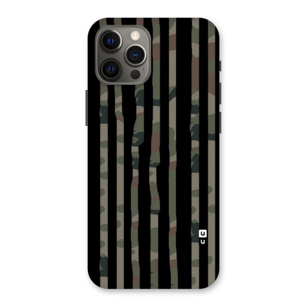 Army Stripes Back Case for iPhone 12 Pro Max