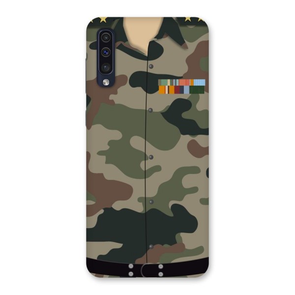 Army Uniform Back Case for Galaxy A50
