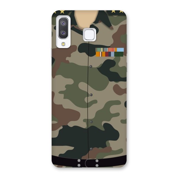 Army Uniform Back Case for Galaxy A8 Star