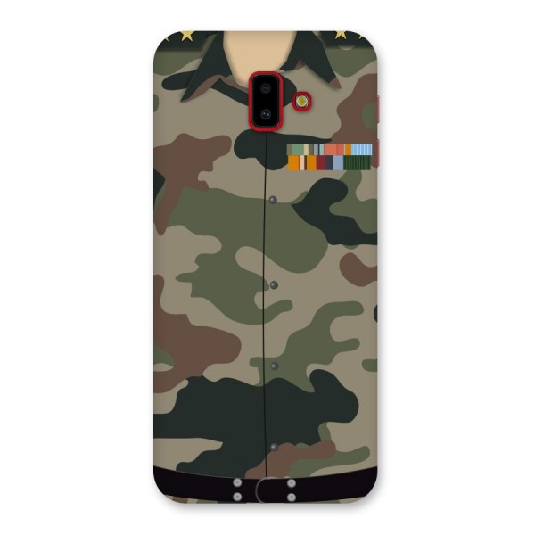 Army Uniform Back Case for Galaxy J6 Plus