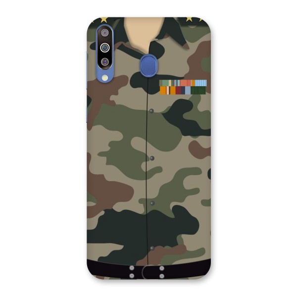 Army Uniform Back Case for Galaxy M30