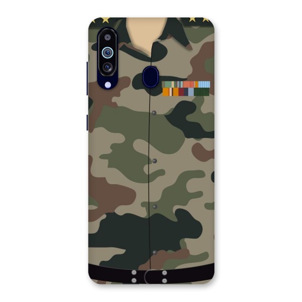 Army Uniform Back Case for Galaxy M40