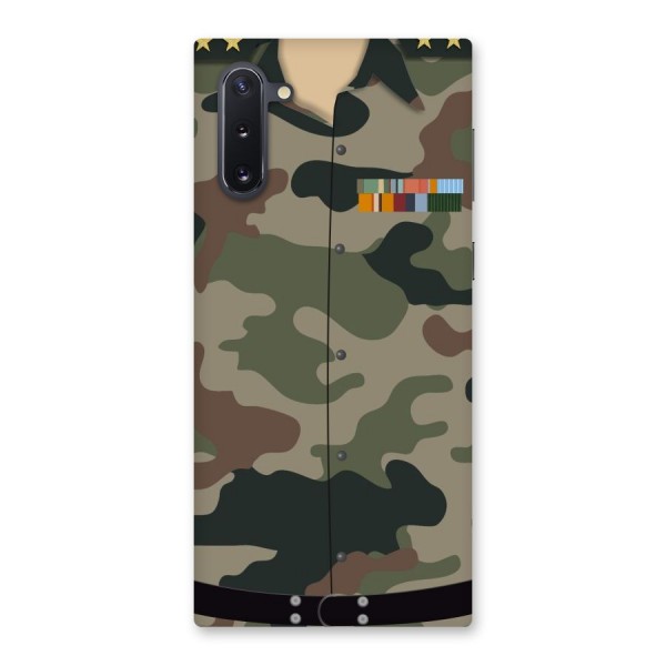 Army Uniform Back Case for Galaxy Note 10
