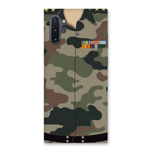 Army Uniform Back Case for Galaxy Note 10 Plus