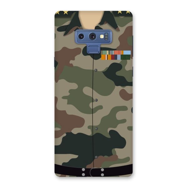 Army Uniform Back Case for Galaxy Note 9