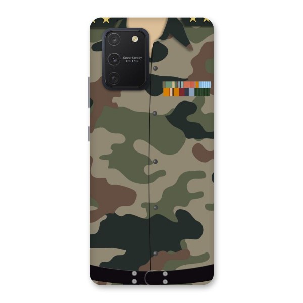 Army Uniform Back Case for Galaxy S10 Lite
