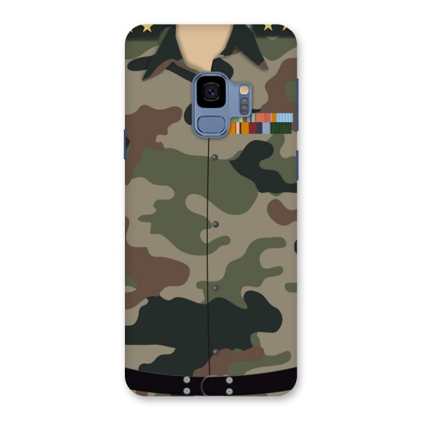 Army Uniform Back Case for Galaxy S9