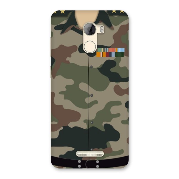 Army Uniform Back Case for Gionee A1 LIte