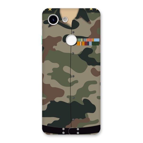 Army Uniform Back Case for Google Pixel 3