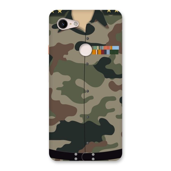 Army Uniform Back Case for Google Pixel 3 XL