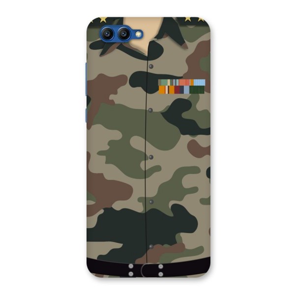 Army Uniform Back Case for Honor View 10