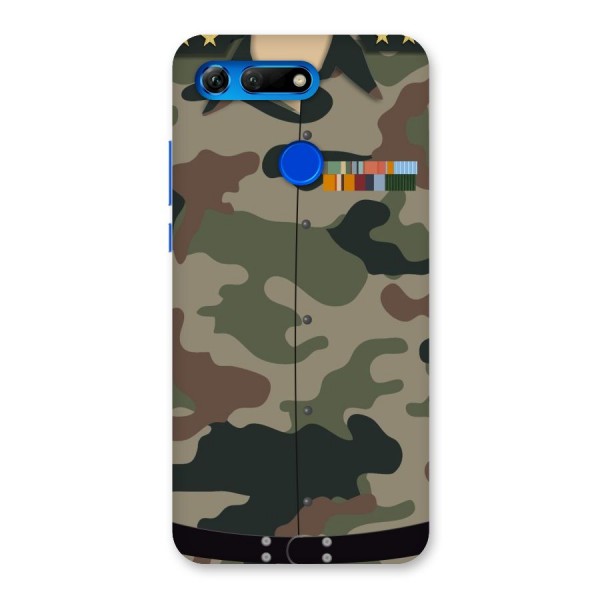 Army Uniform Back Case for Honor View 20