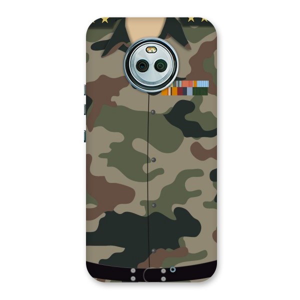 Army Uniform Back Case for Moto X4