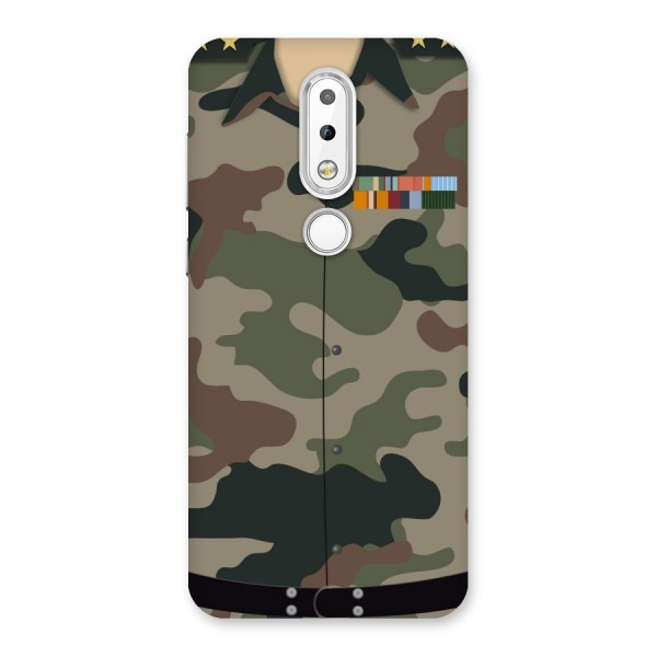 Army Uniform Back Case for Nokia 6.1 Plus