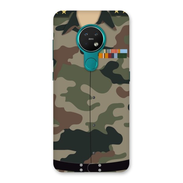 Army Uniform Back Case for Nokia 7.2