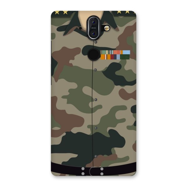 Army Uniform Back Case for Nokia 8 Sirocco