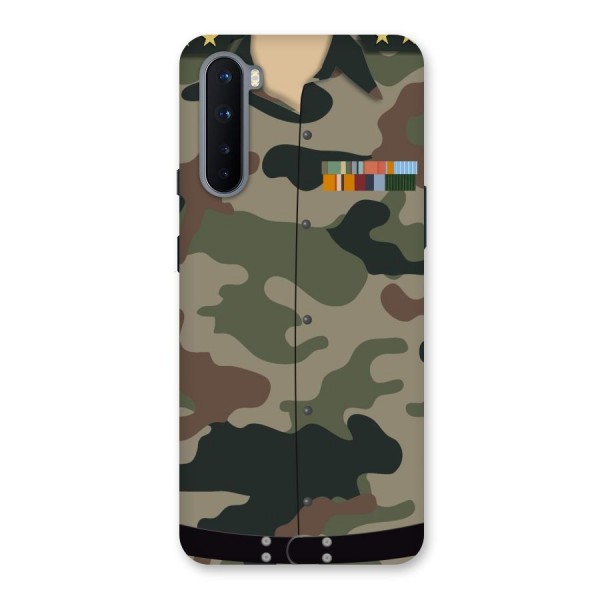 Army Uniform Back Case for OnePlus Nord