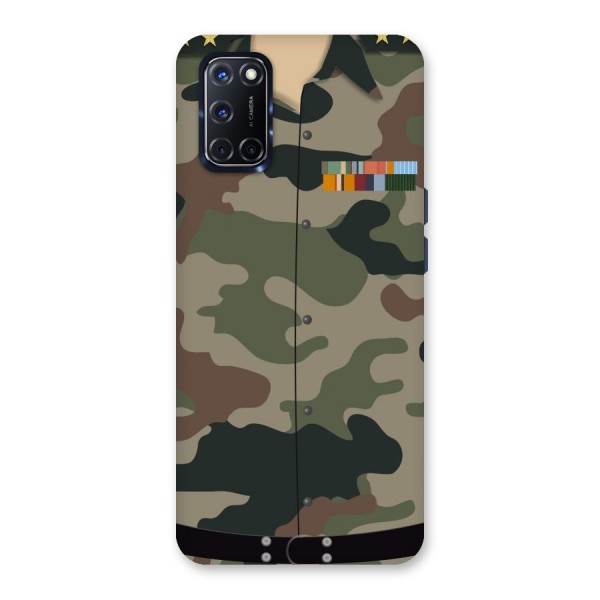 Army Uniform Back Case for Oppo A52