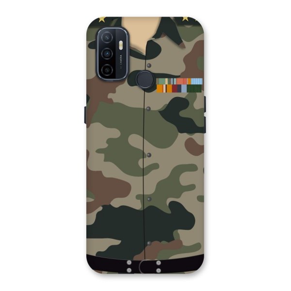 Army Uniform Back Case for Oppo A53