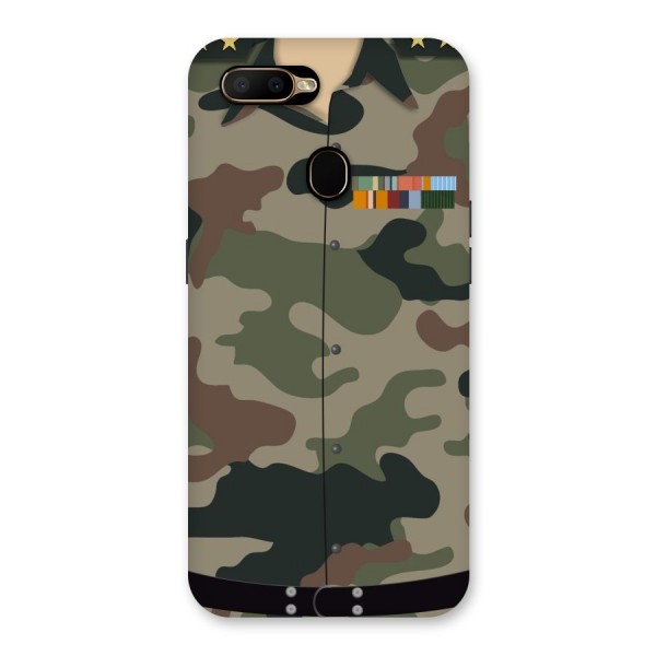 Army Uniform Back Case for Oppo A5s