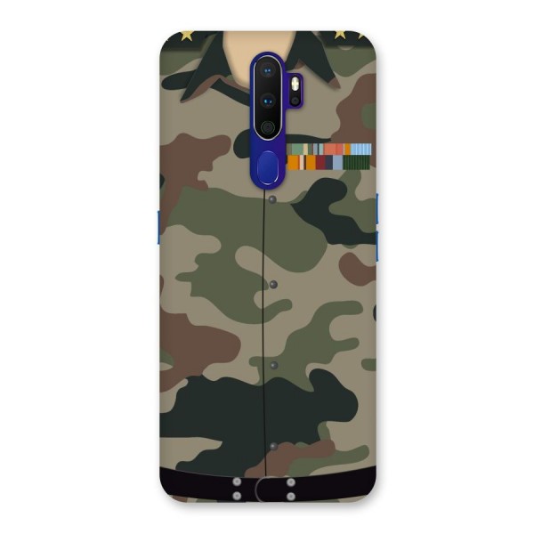 Army Uniform Back Case for Oppo A9 (2020)