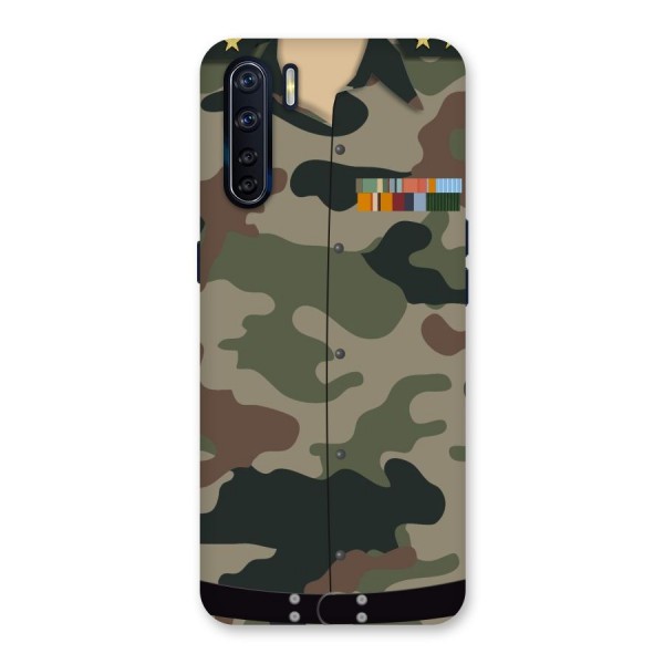 Army Uniform Back Case for Oppo F15